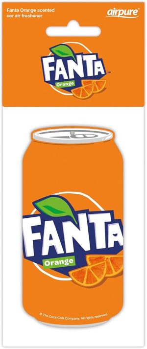 AIRPURE 3D FANTA CAN CAR VENT AIR FRESHNER - FANTA ORANGE