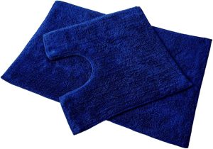 BLUE CANYON PREMIER 2 PIECE COTTON BATH SET - SAPPHIRE