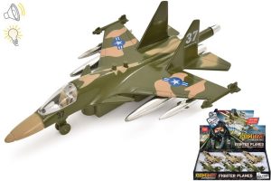 COMBAT MISSION BATTERY OPERATED DIE CAST FIGHTER JET PLANES LIGHT & SOUNDS