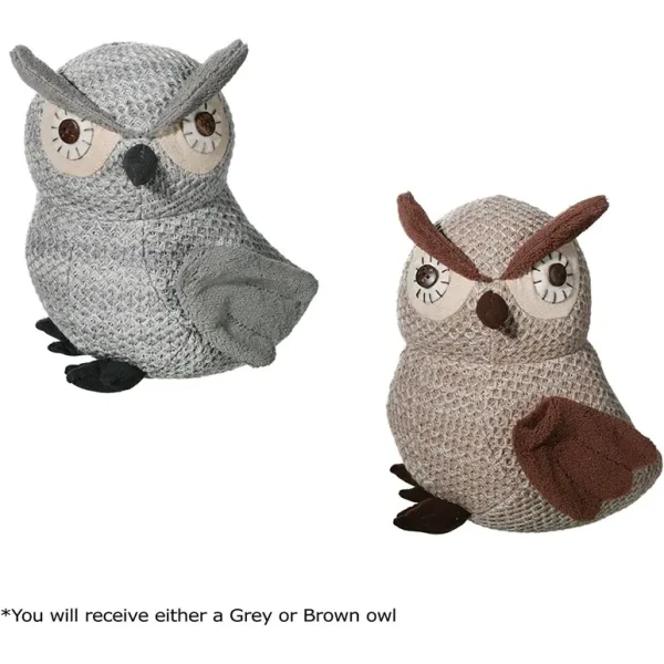 OWL DOOR STOPPER WITH FEET & BEAK