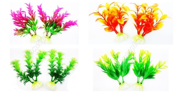 ASSORTED DESIGN SMALL AQUARIUM PLANTS