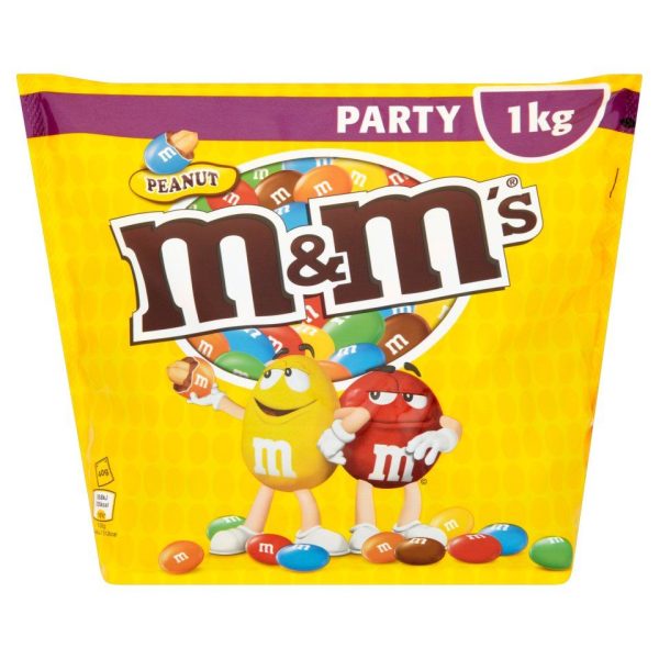 M M M&M PEANUT 1000GM 1KG