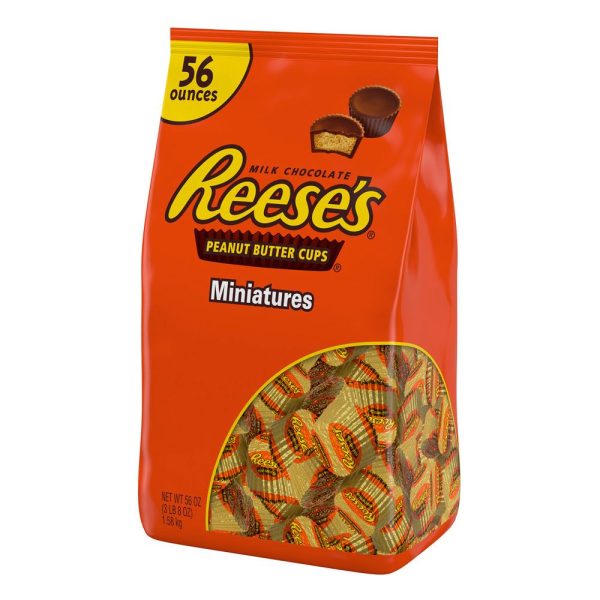 REESES PEANUT BUTTER CUPS 1.58KG