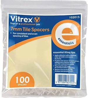 VITREX TILE SPACERS 7MM PACK OF 100
