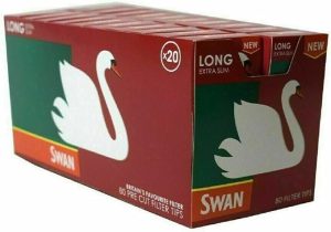 SWAN EXTRA SLIM LONG TIPS - 80 TIPS X PACK OF 20