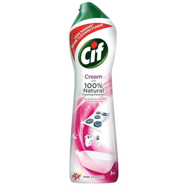 CIF CREAM PINK FLOWERS 500ML