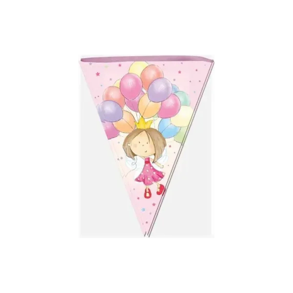 TRIANGULAR BUNTING PRINCESS DESIGN