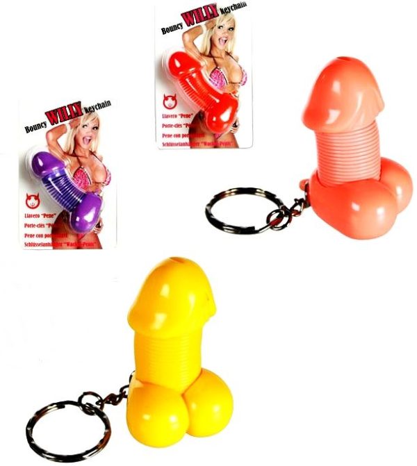 KEYRING PLASTIC PENIS