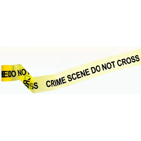 DECORATION TAPE CRIME SCENE 10M