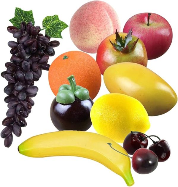 ARTIFICIAL FRUIT / VEGETABLE DECORATION 12/PCS