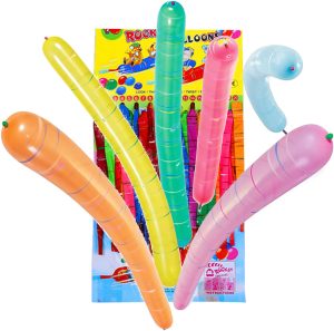 TIME TO PARTY ROCKET BALLOONS Pack Of 15