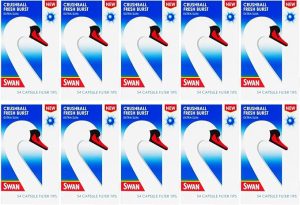 SWAN CRUSHBALL FRESH BURST EXTRA SLIM TIPS - 54 CAPSULES X PACK OF 20