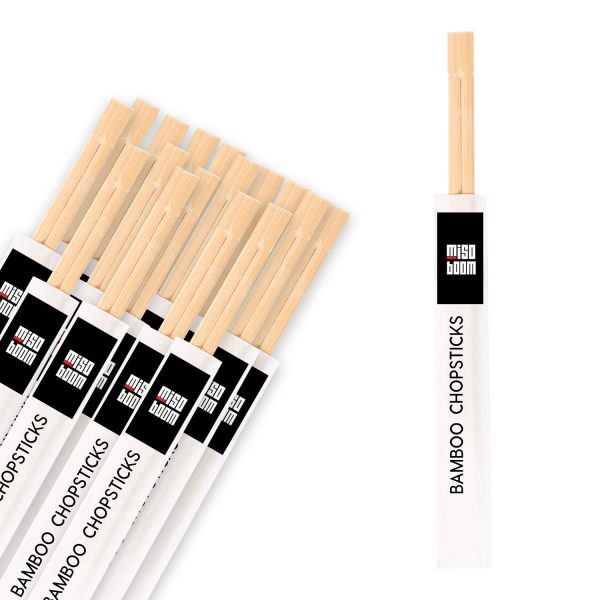 DISPOSABLE WOODEN CHOPSTICKS (PACK OF 100)