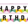 HAPPY BIRTDAY BANNER STRIP BOY/GIRL