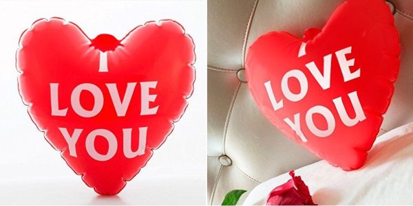 INFLATABLE HEART I LOVE YOU VALENTINE'S BATH GIFT