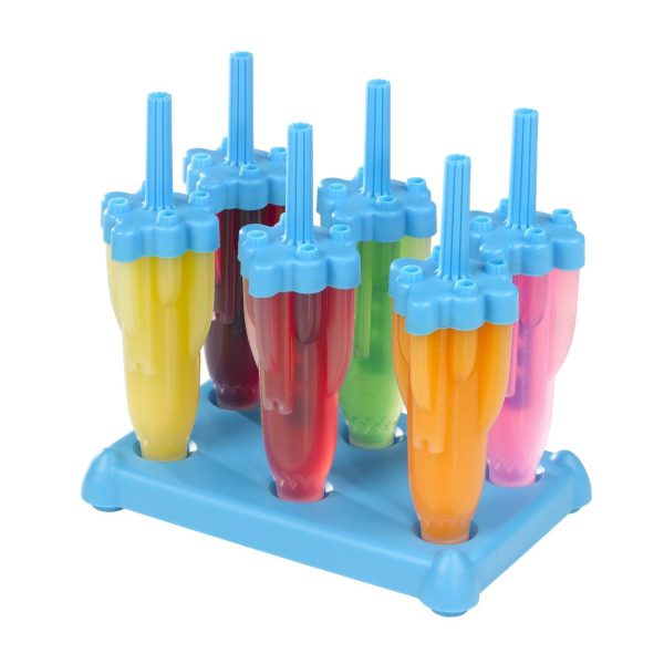 TALA ROCKET LOLLY MOULDS MULTI-COLOURED