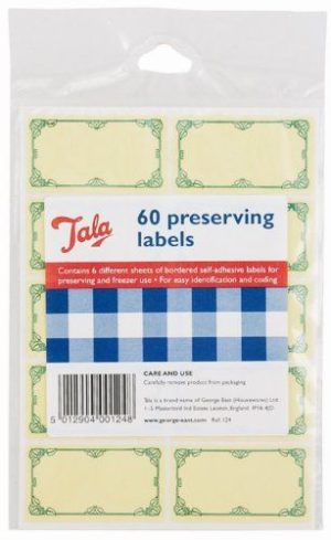 TALA PRESERVING LABELS SET OF 60