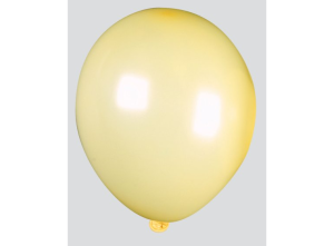 FANTASIA 12 INCH LATEX SHINY YELLOW BALLOONS PACK OF 15