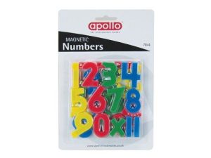 MULTI COLOURED MAGNETIC NUMBERS SYMBOLS FRIDGE MAGNETS