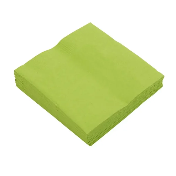 3 PLY PALOMA NAPKINS APPLE GREEN PACK OF 25 NP4025AG