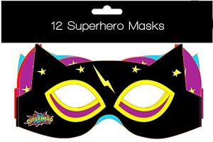 12 SUPERHERO MASKS