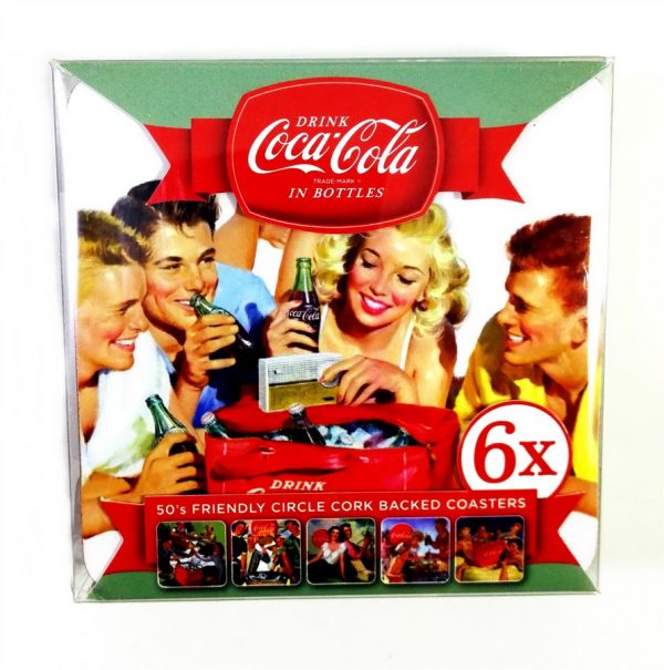 COCA COLA 6 COASTERS