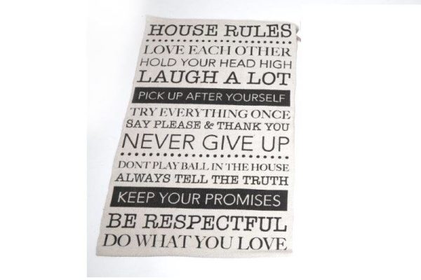 HOUSE RULES RUG