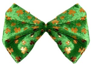 GIANT SHAMROCK BOW TIE