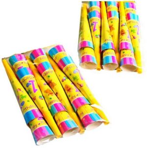 PACK OF 12 1ST BIRTHDAY HORNS