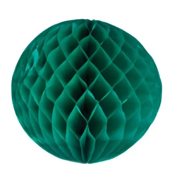 GREEN HONEYCOMB BALLS TISSUE PAPER LANTERNS TABLE CENTREPIECE GARLAND CHRISTMAS PARTY DECORATION 29C