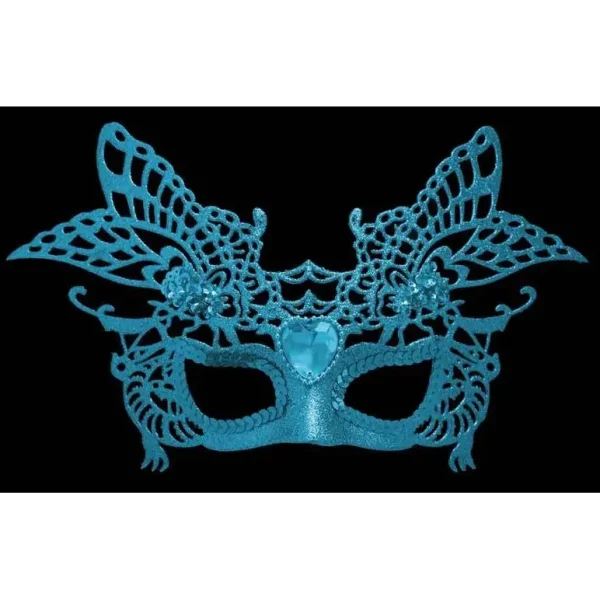 MASQUERADE MASK TURQUIOSE