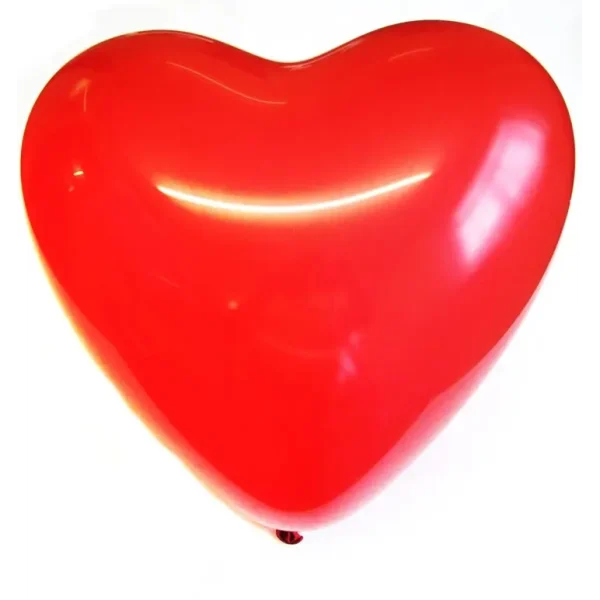 100 MINI RED HEART BALLOONS