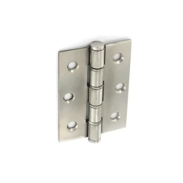 SECURIT S4294 STAINLESS STEEL SATIN WASHERED HINGES 75MM 2.0MM 3X2 PAIR