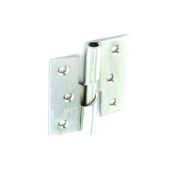 SECURIT B4331 RISING BUTT HINGES LEFT HAND ZINC PLATED 75MM PAIR