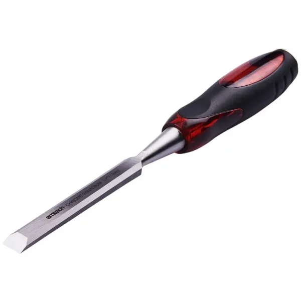 AMTECH 1/2 INCH WOOD CHISEL WITH SOFT GRIP - CR-V