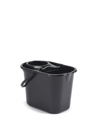 WHITEFURZE 14L VALUE MOP BUCKET BLACK