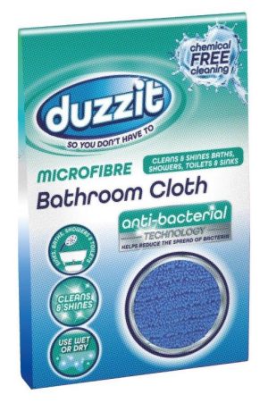 DUZZIT MICROFIBRE BATHROOM CLOTH BLUE