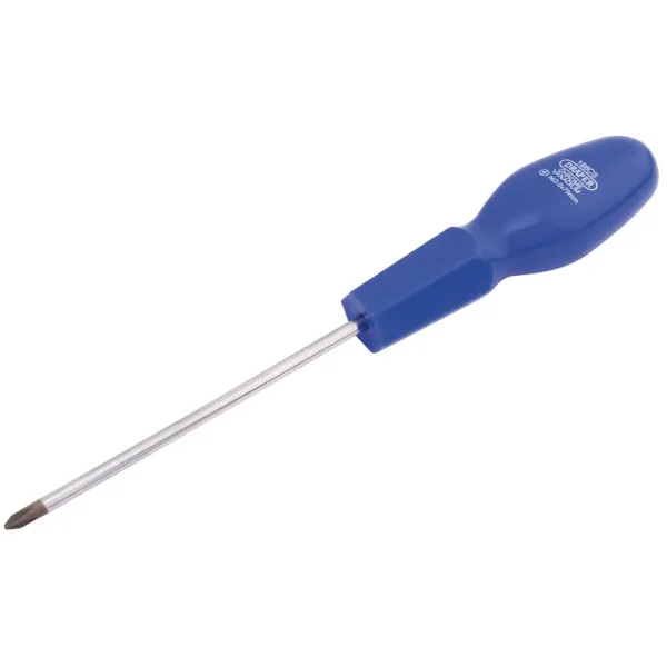 DRAPER 22632 NO 0 X 75MM CROSS SLOT CABINET PATTERN SCREWDRIVER 186CS