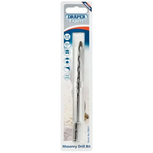 DRAPER EXPERT 39651 6 X 150MM MASONRY DRILL BIT