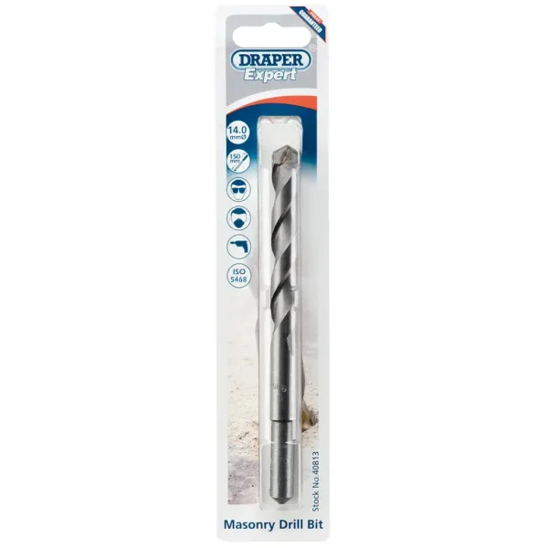 DRAPER EXPERT 40813 14 X 150MM MASONRY DRILL BIT