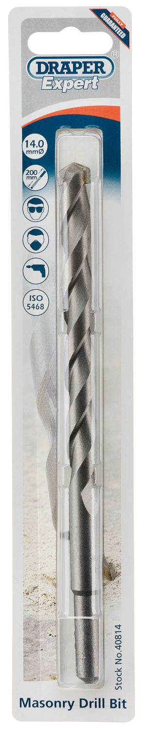 DRAPER EXPERT 40814 14 X 200MM MASONRY DRILL BIT