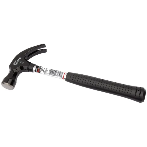 DRAPER REDLINE 67658 560G (20OZ) CLAW HAMMER WITH STEEL SHAFT