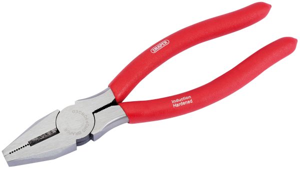 DRAPER REDLINE 68236 200MM COMBINATION PLIER WITH PVC DIPPED HANDLE