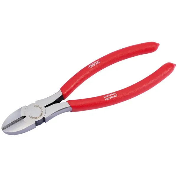 DRAPER REDLINE 68246 190MM DIAGONAL SIDE CUTTER WITH PVC DIPPED HANDLES