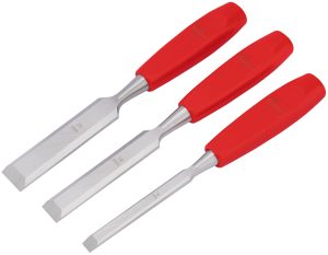 DRAPER REDLINE 68472 WOOD CHISEL SET (3 PIECE)