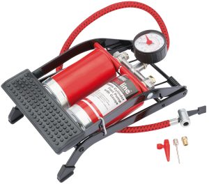 DRAPER REDLINE 68473 DOUBLE CYLINDER FOOT PUMP