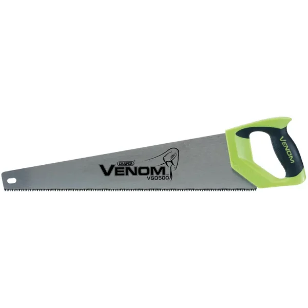 DRAPER VENOM 82194 FIRST FIX DOUBLE GROUND 8PPI 500MM HANDSAW