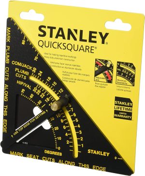 STANLEY ADJUSTABLE QUICK SQUARE 170MM