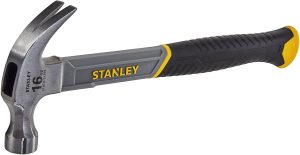 STANLEY FIBREGLASS CURVE CLAW HAMMER 16OZ / 450G