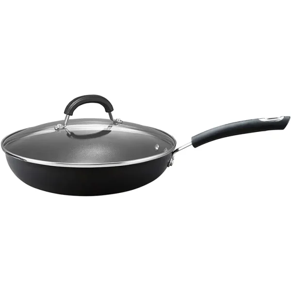 CIRCULON TOTAL HARD ANODISED FRYING PAN WITH LID 31CM